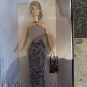 Giorgio Armani Barbie Mint  Beaded Evening Dress for Doll